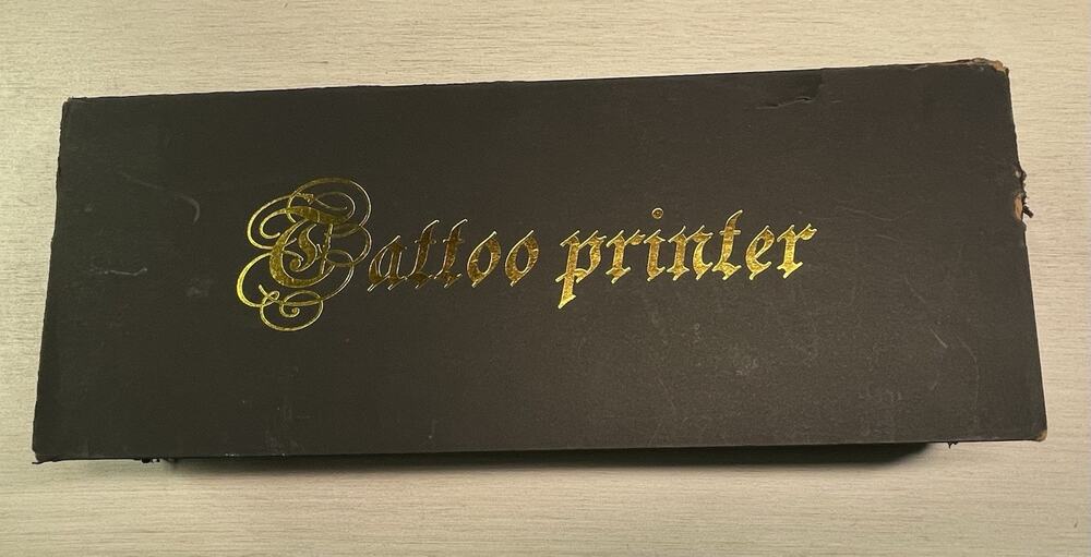 Tattoo Printer MHT-P8008 Portable Rechargeable Thermal Stencil Transfer open box